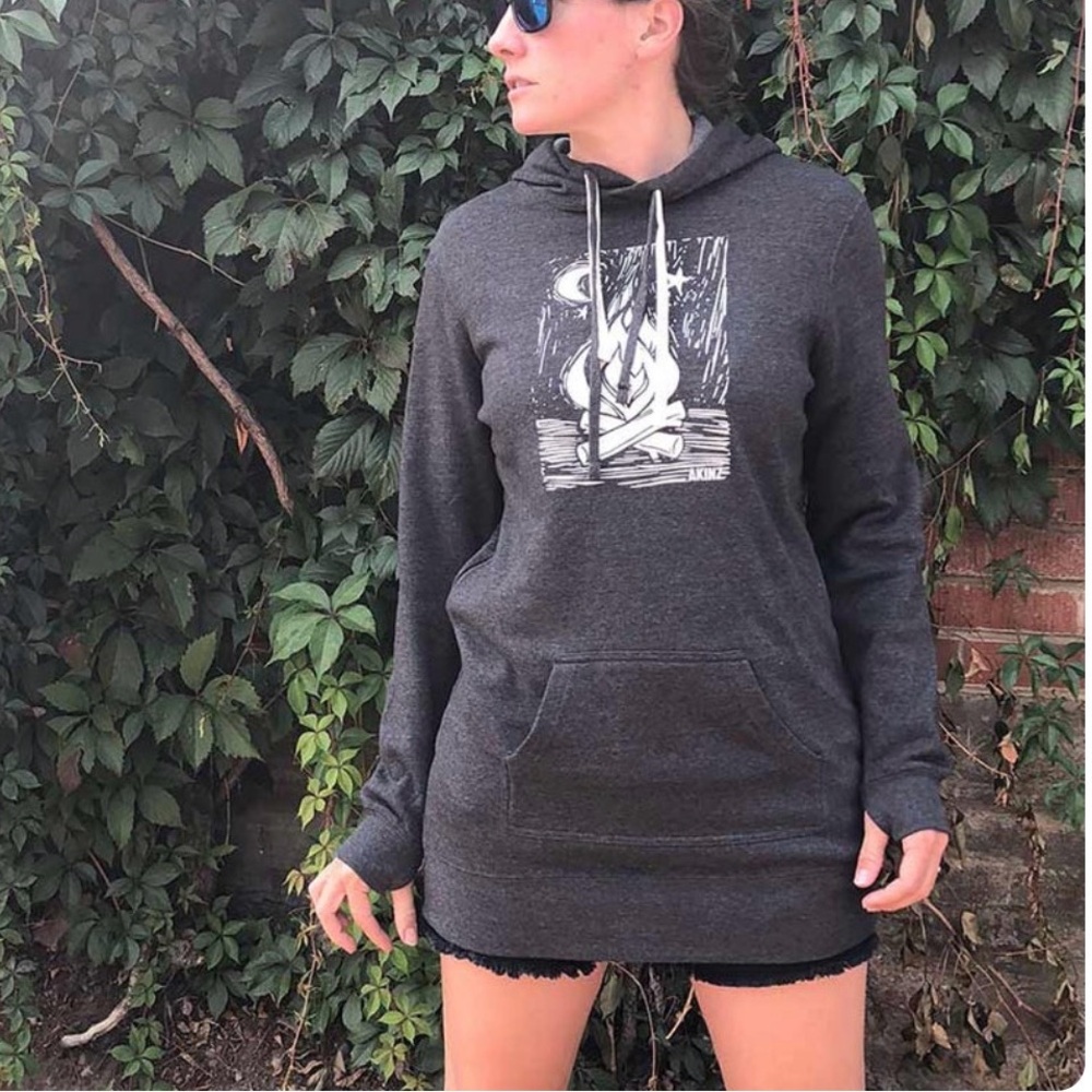 AKINZ Campfire Hoodie Dress - Picture 7 of 7